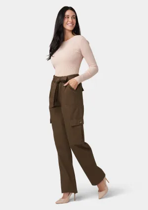 Tall Brooklyn Cargo Pants with Tie Smart & Chic Outfit