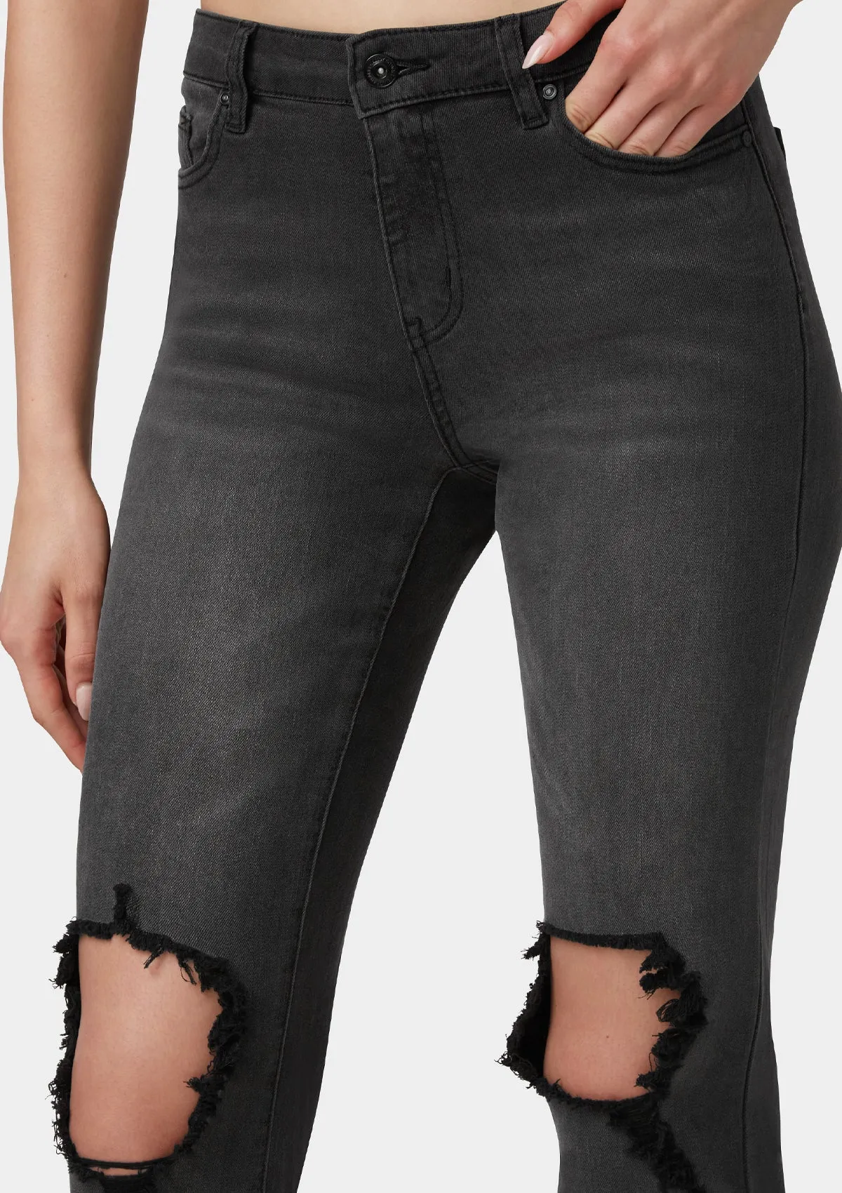 Tall Chloe High Rise Straight Leg Jeans Smart & Chic Outfit
