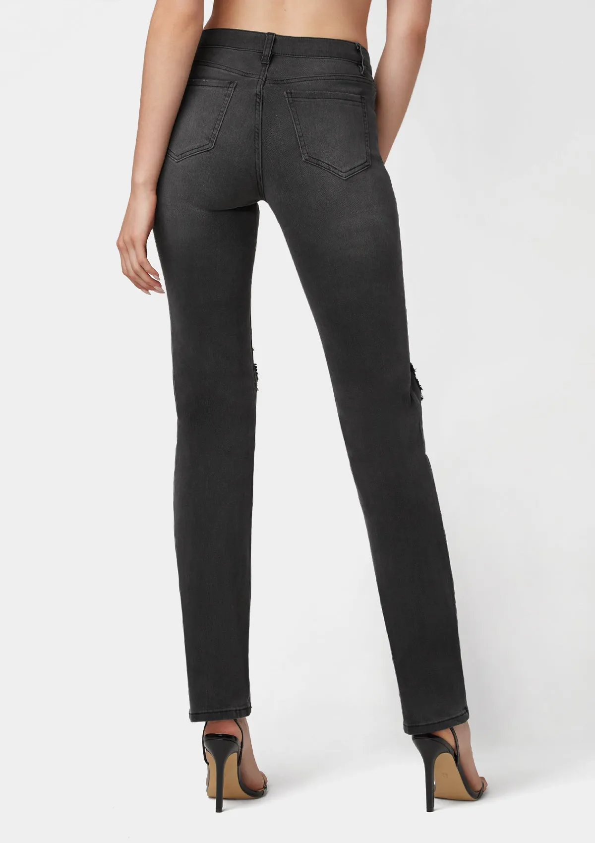 Tall Chloe High Rise Straight Leg Jeans Smart & Chic Outfit
