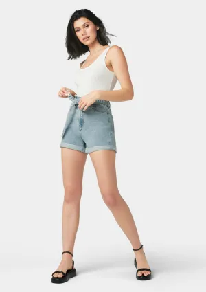 Tall Cynthia Denim Shorts Smart & Chic Outfit