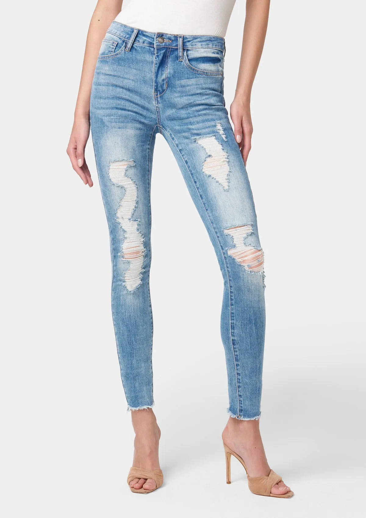 Tall Daniela Distressed Jeans Smart & Chic Outfit