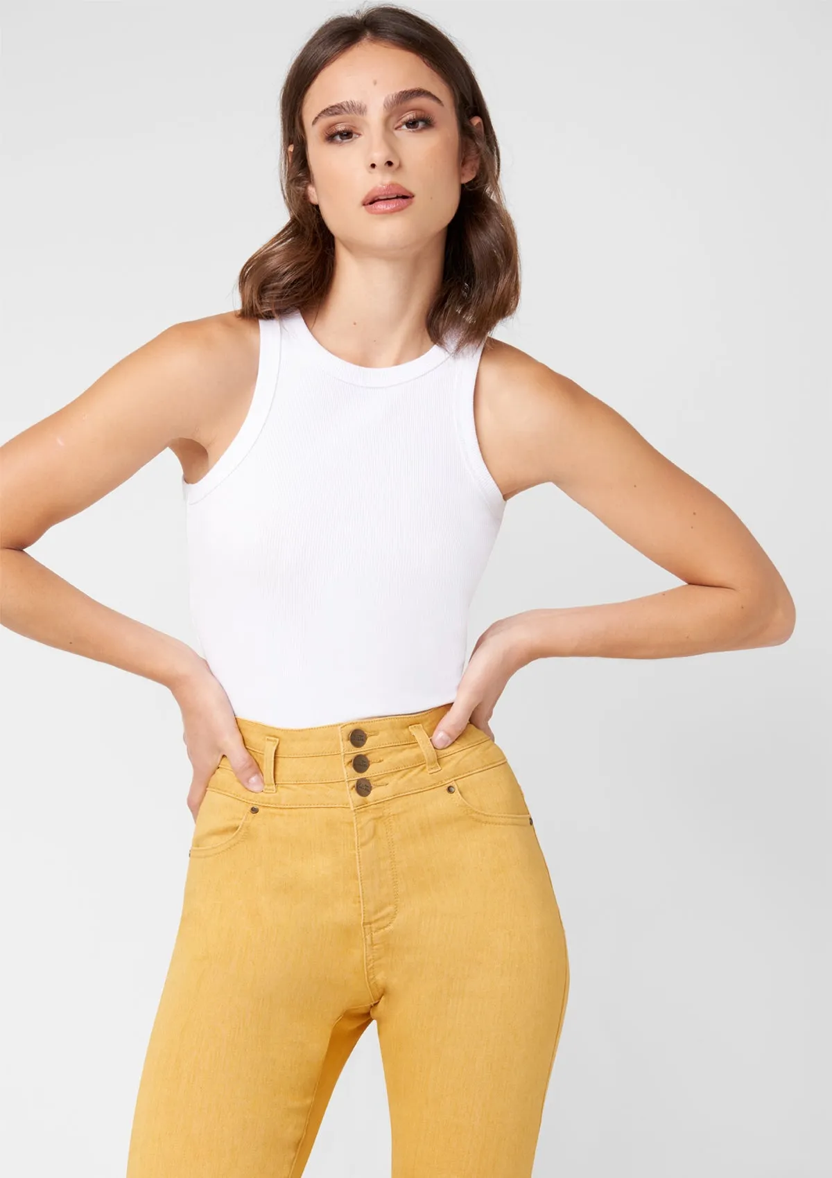 Tall Heidi Ultra High Rise Jeans Smart & Chic Outfit