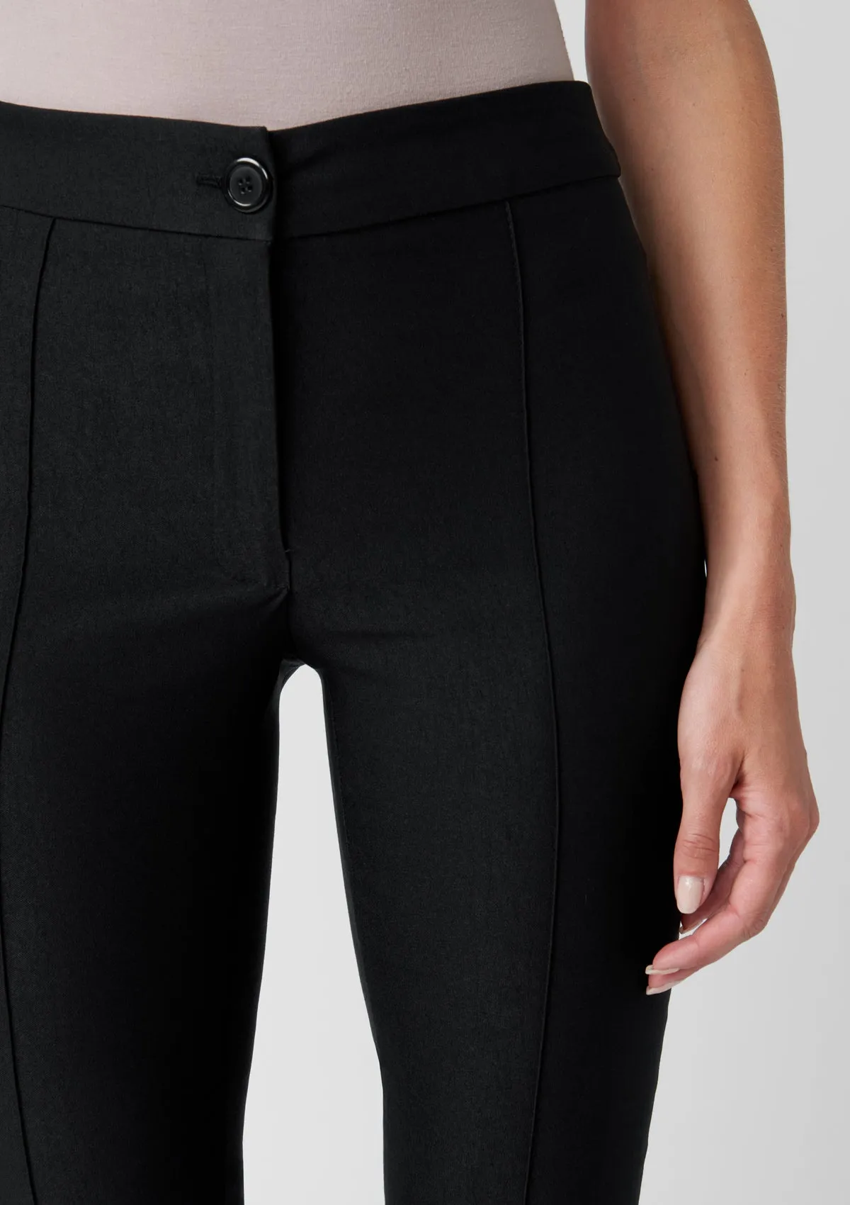 Tall High Waist Flare Dress Pants Smart & Chic Outfit