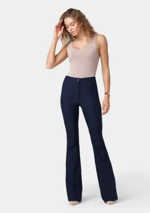 Tall High Waist Flare Dress Pants Smart & Chic Outfit