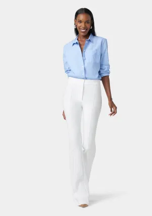 Tall High Waist Flare Dress Pants Smart & Chic Outfit