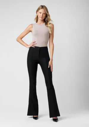 Tall High Waist Flare Dress Pants Smart & Chic Outfit