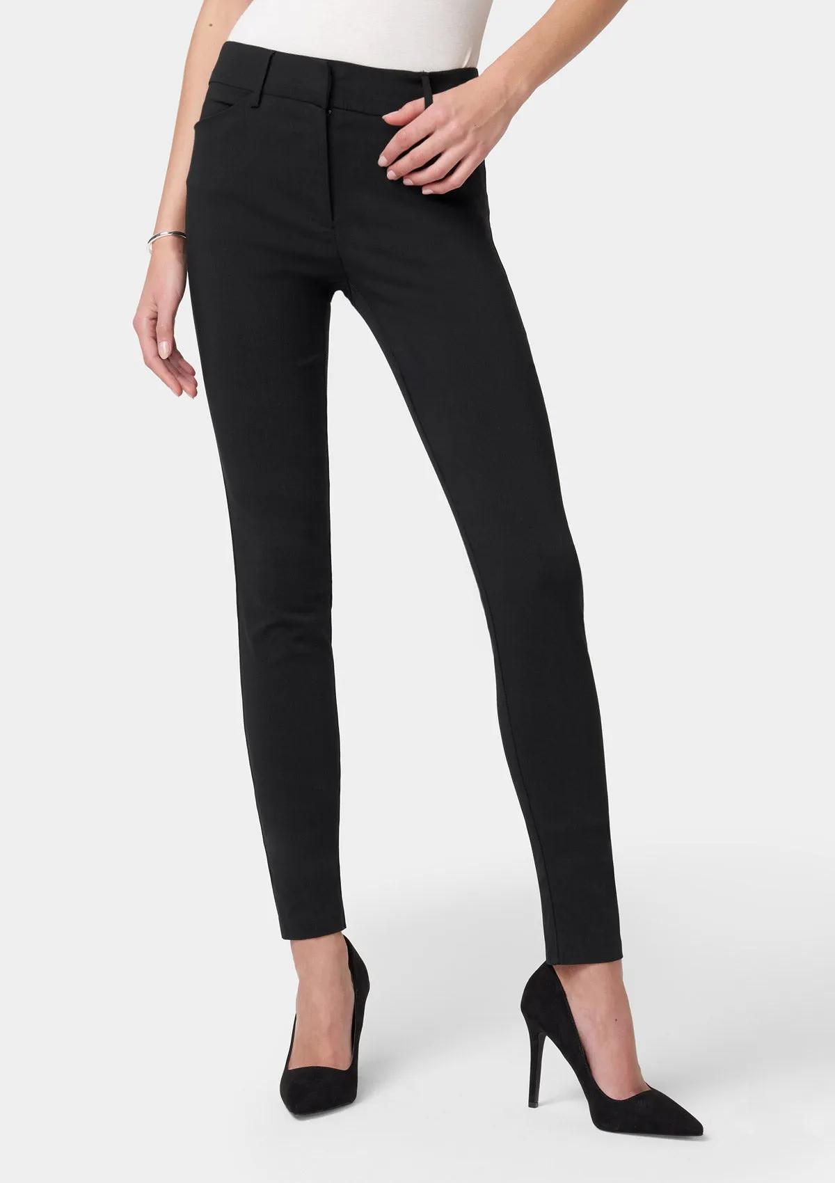Tall Julia Dressy Skinny Pants Smart & Chic Outfit