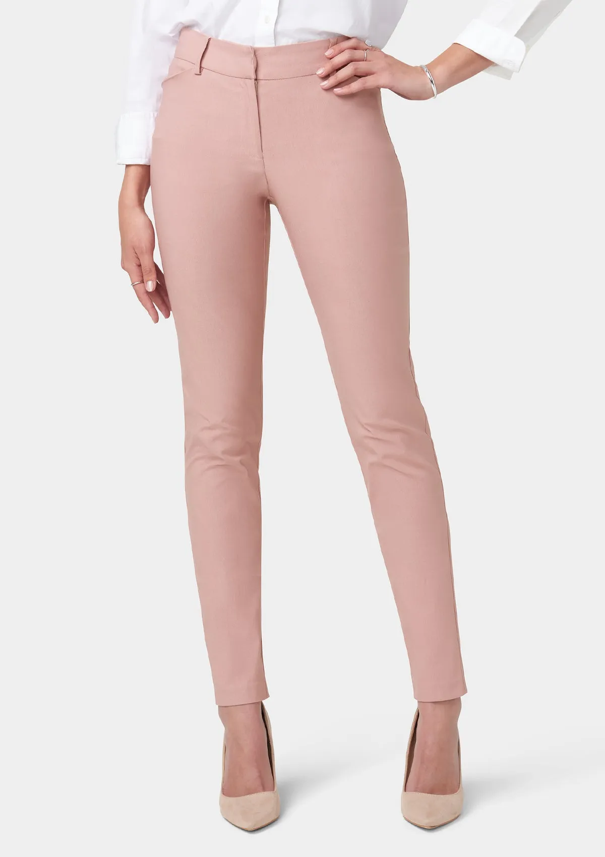 Tall Julia Dressy Skinny Pants Smart & Chic Outfit