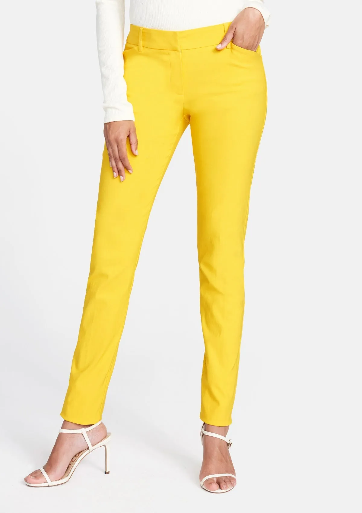 Tall Julia Dressy Skinny Pants Smart & Chic Outfit