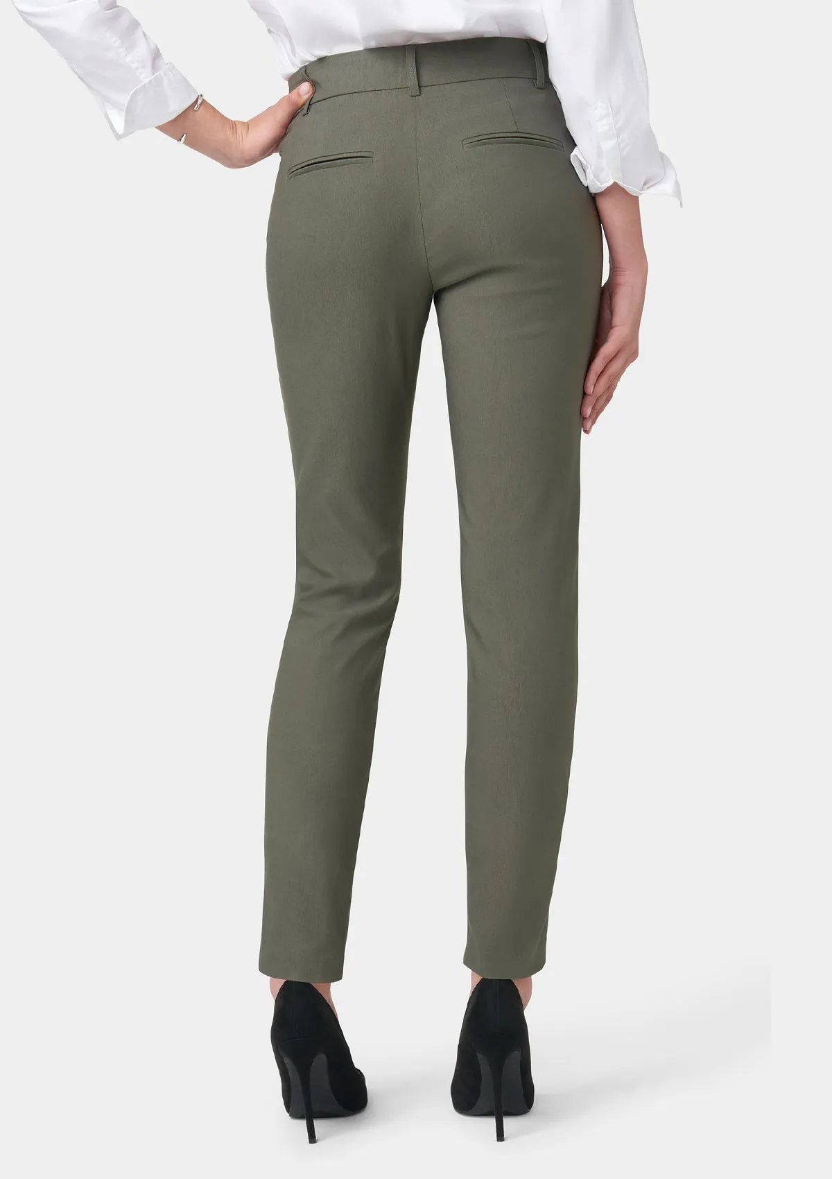 Tall Julia Dressy Skinny Pants Smart & Chic Outfit
