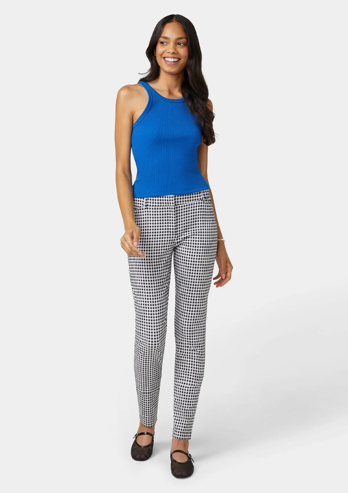 Tall Julia Skinny Dressy Pants Smart & Chic Outfit