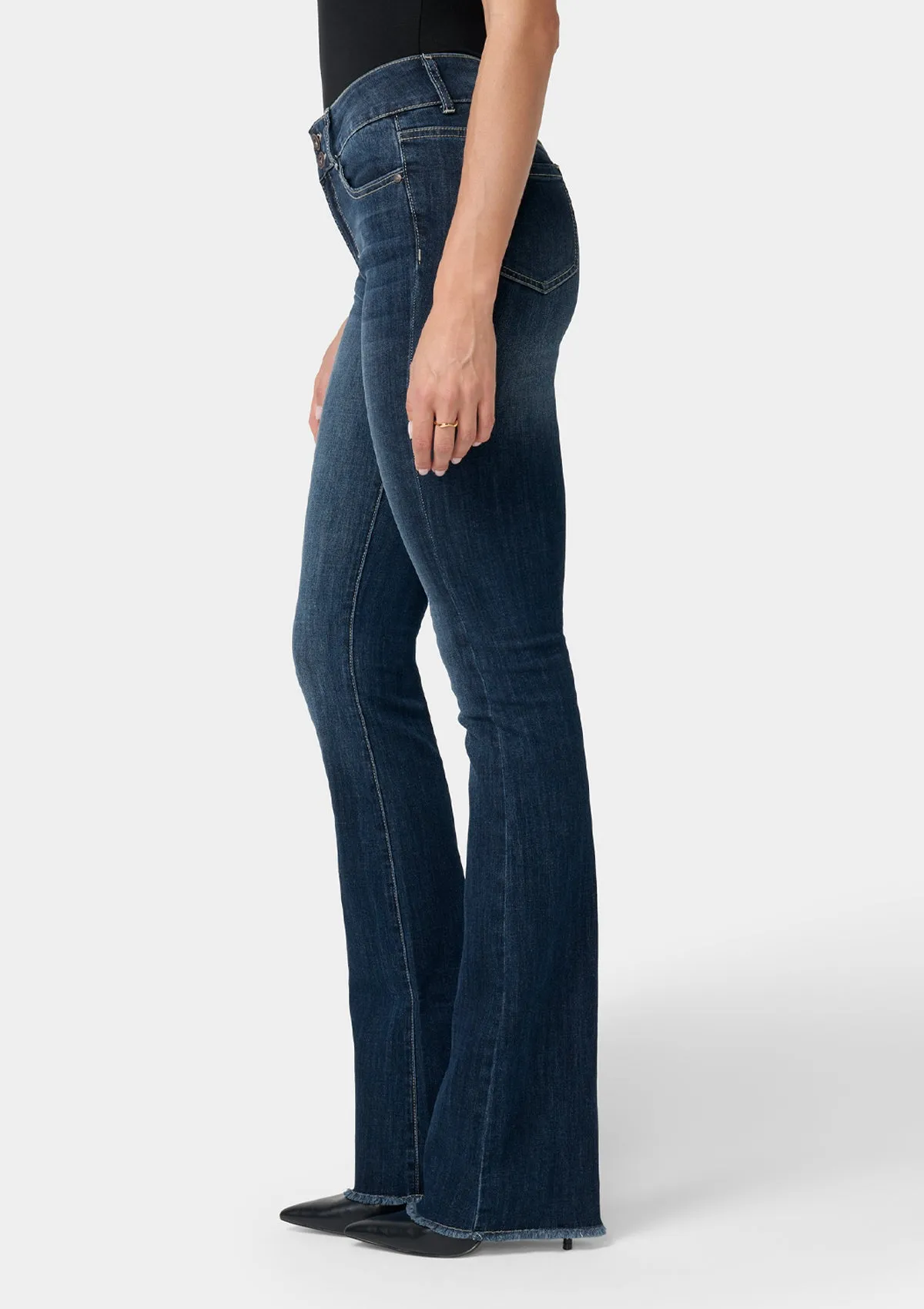 Tall Kellie Mid Rise Bootcut Jeans Smart & Chic Outfit