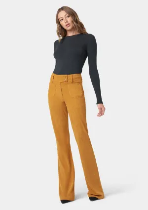 Tall Kingston Corduroy Flare Pant Smart & Chic Outfit