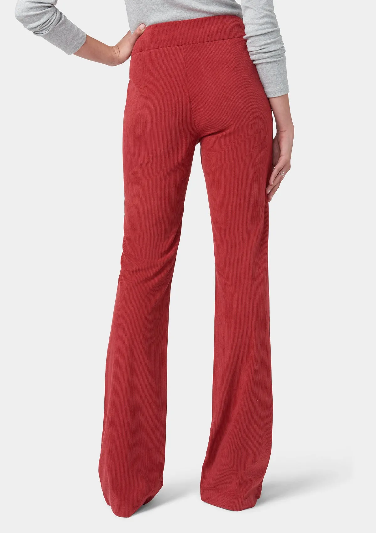 Tall Kingston Corduroy Flare Pant Smart & Chic Outfit