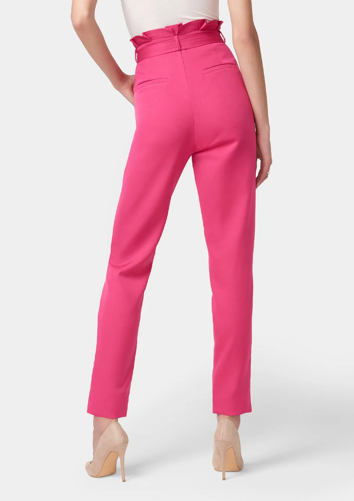 Tall Lily Tie Waist Skinny Pants Smart & Chic Outfit