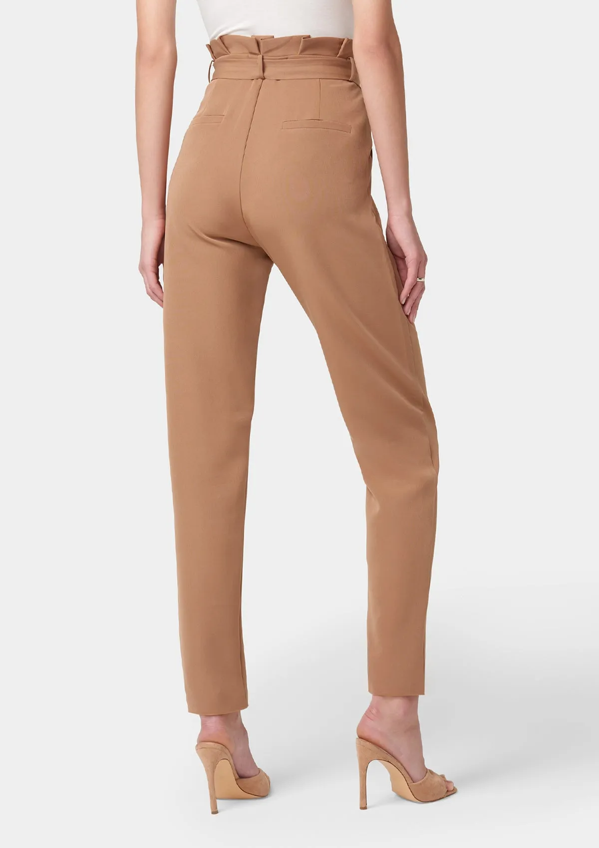 Tall Lily Tie Waist Skinny Pants Smart & Chic Outfit