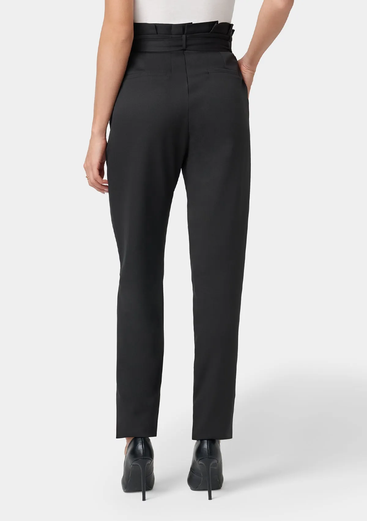Tall Lily Tie Waist Skinny Pants Smart & Chic Outfit