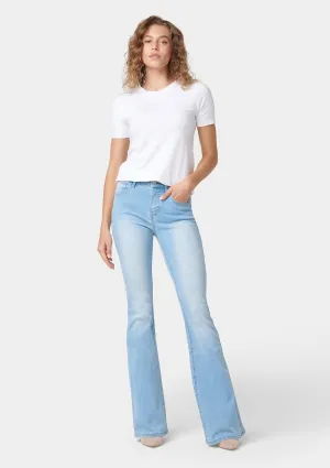 Tall Riley High Rise Flare Jeans Smart & Chic Outfit