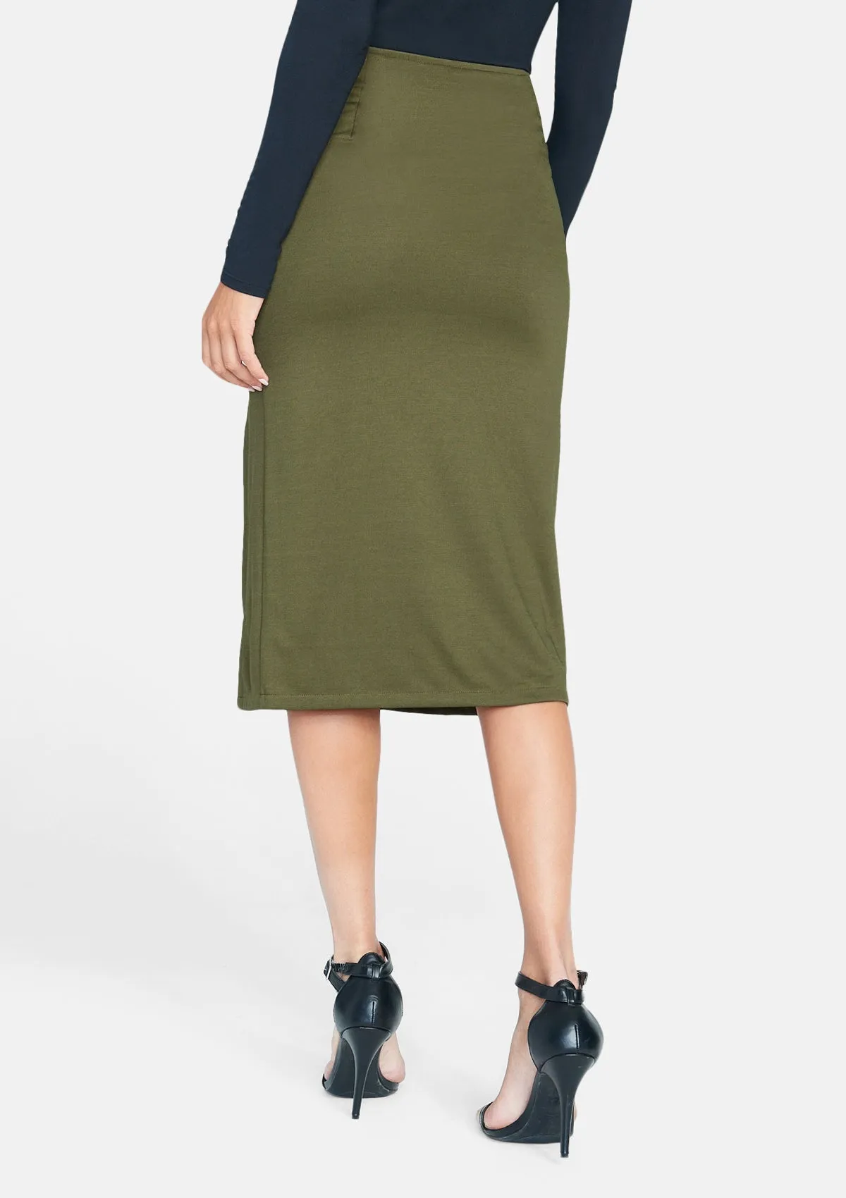 Tall Sadona Midi Skirt Smart & Chic Outfit