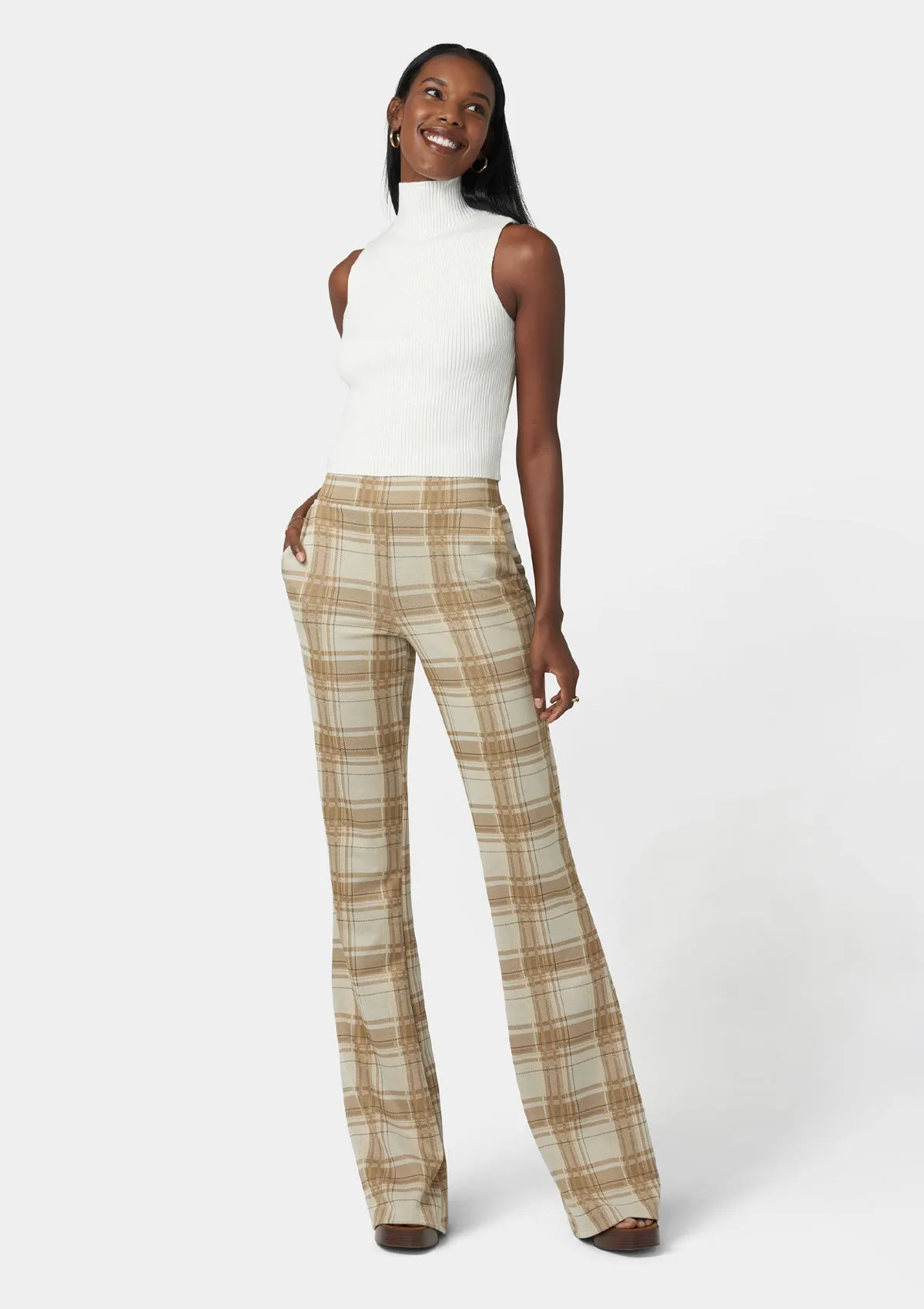 Tall Samara Flare Pants Smart & Chic Outfit