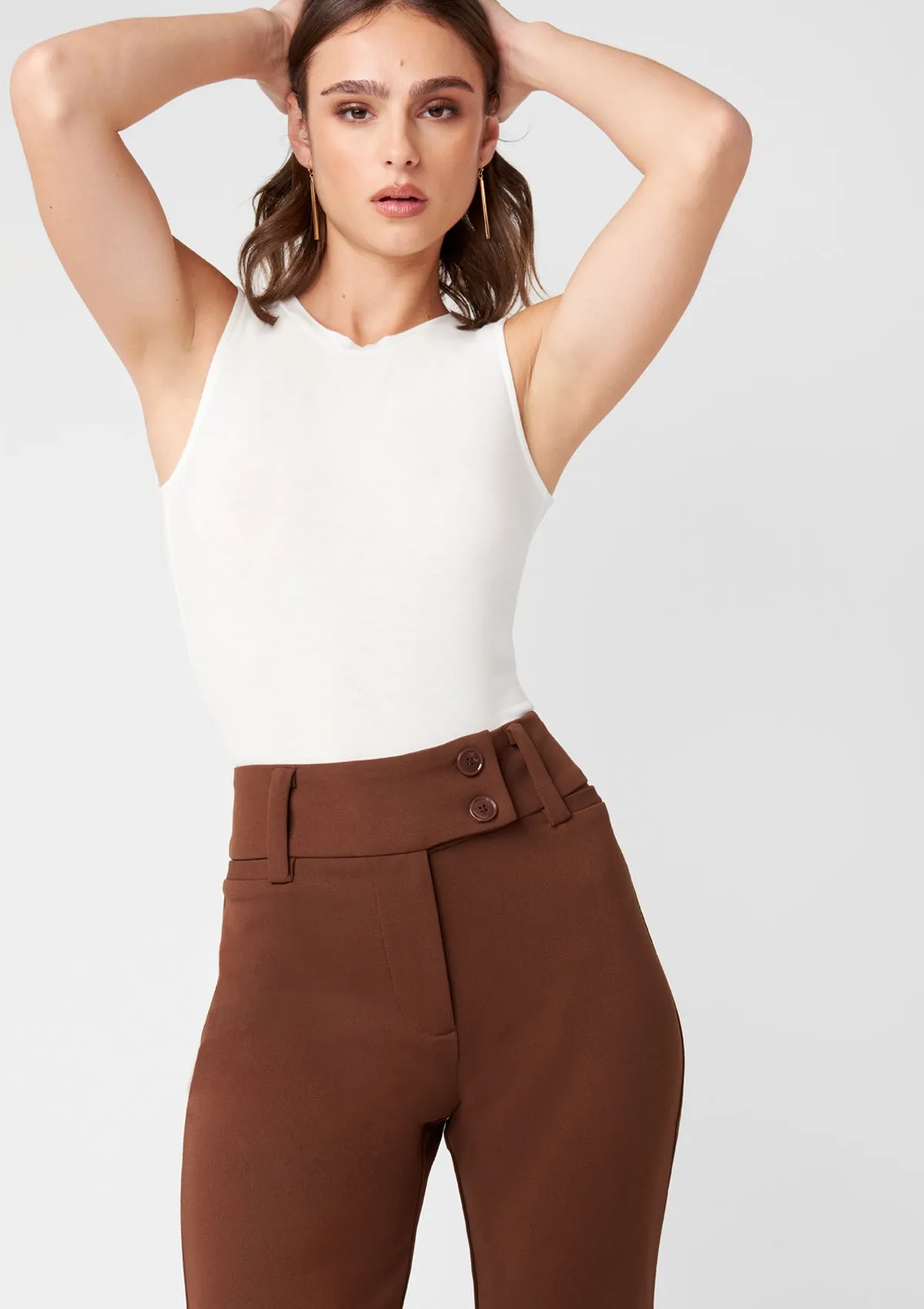 Tall Stanton Flare Pants Smart & Chic Outfit