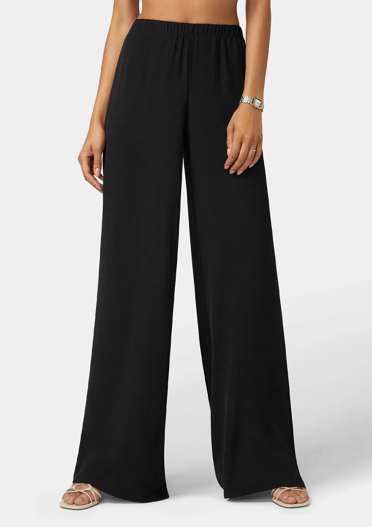 Tall Windsor Wide Leg Flowy Pants Smart & Chic Outfit