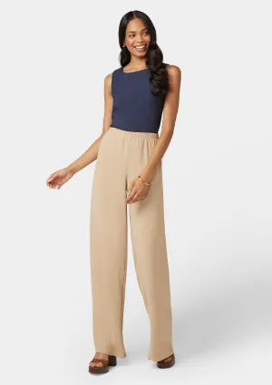 Tall Windsor Wide Leg Flowy Pants Smart & Chic Outfit