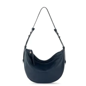 Tess Shoulder Bag - Leather - Indigo City Stroll
