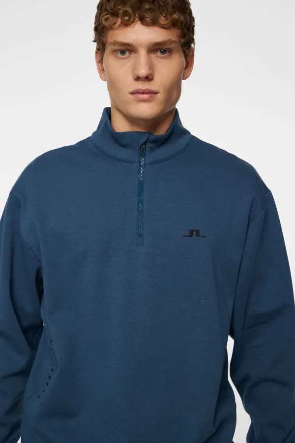 Tino Zip Sweatshirt Relaxed Lounge Fit