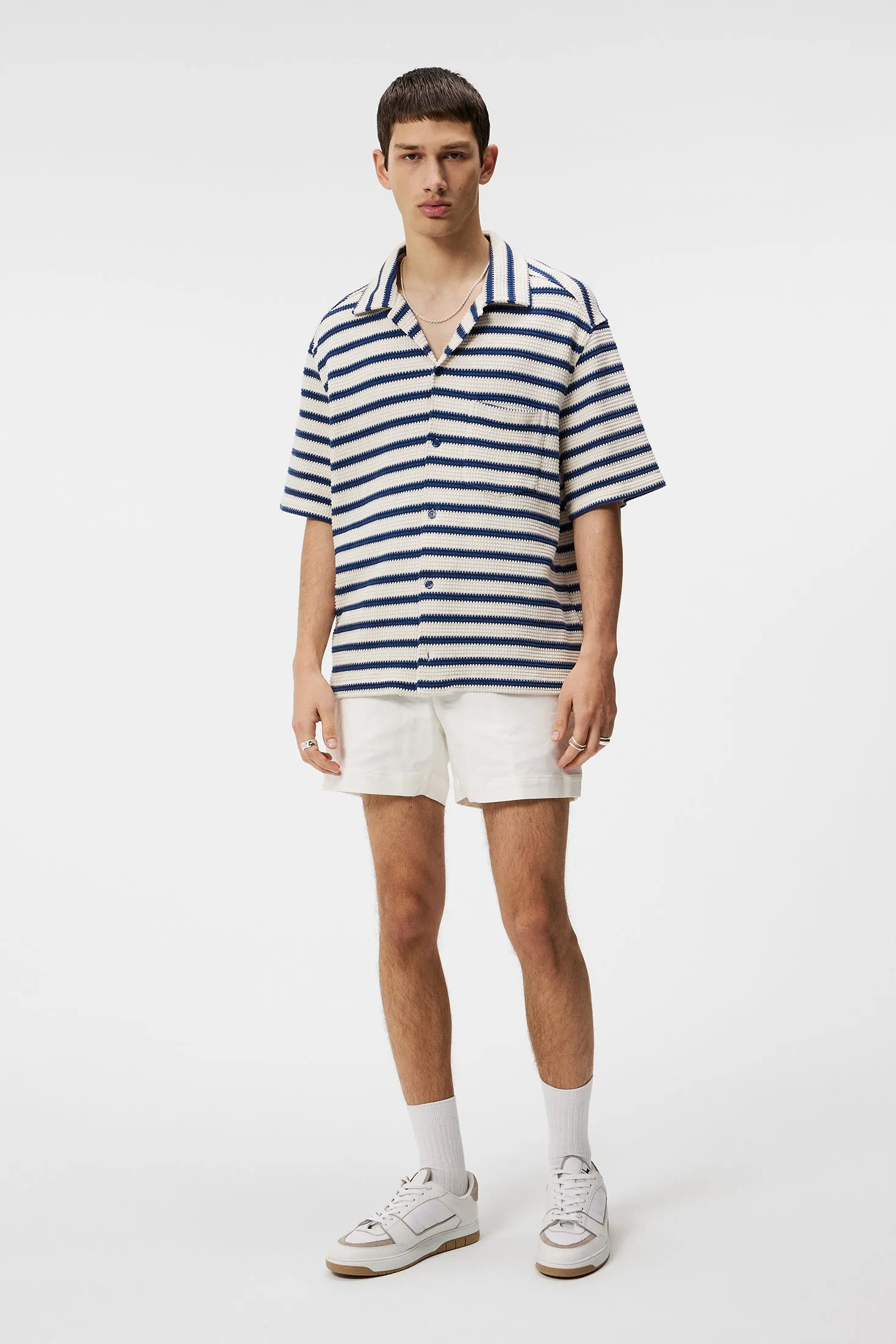 Tiro Resort Stripe Shirt Relaxed Lounge Fit