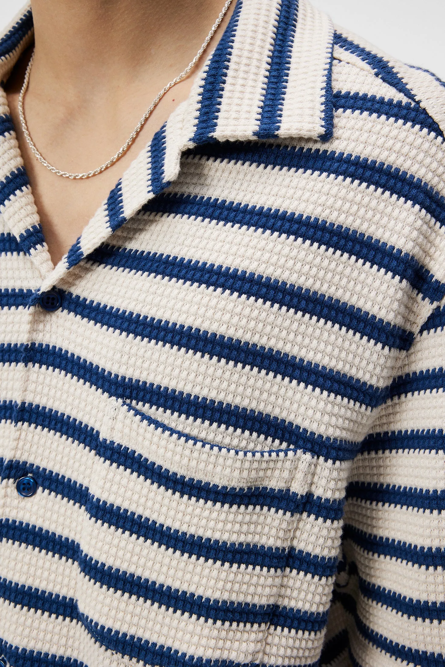 Tiro Resort Stripe Shirt Relaxed Lounge Fit