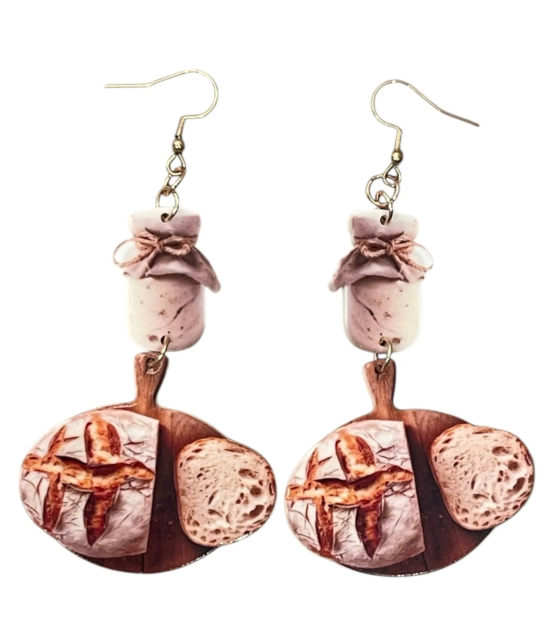Trad Life Sourdough n' Starter Homestead Earrings Everyday Chic