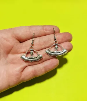 UFO Alien Earrings Everyday Chic