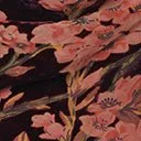 Unique Vintage 1920s Burgundy Velvet Floral Burnout Hemingway Flapper Dress Casual Everyday Look