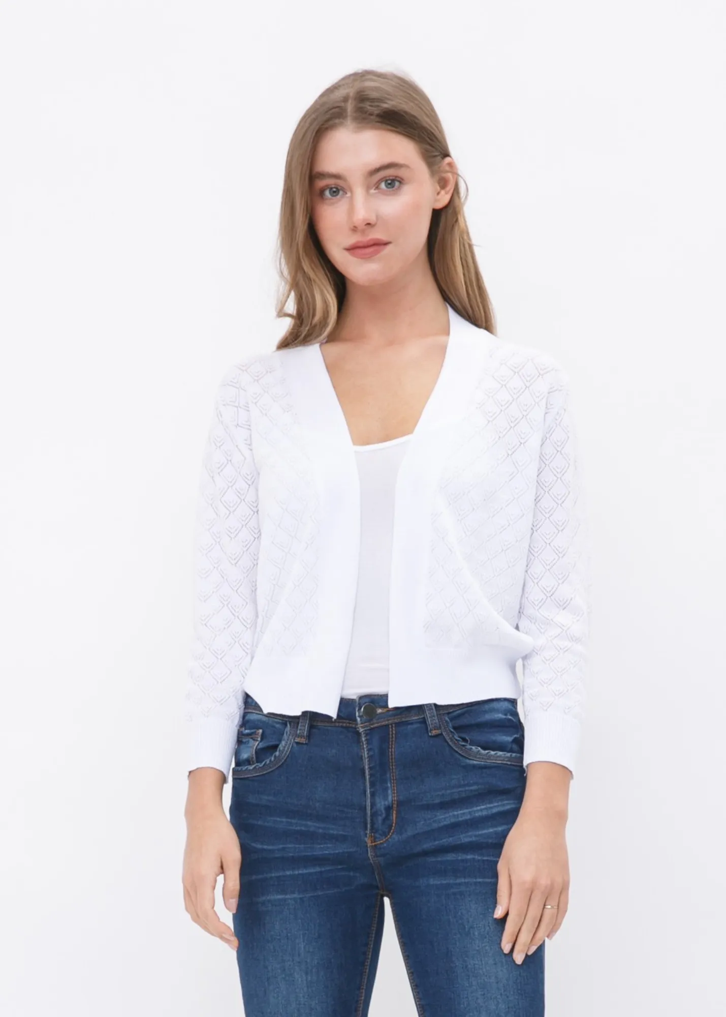 Valine Lace Bolero Everyday Casual Look