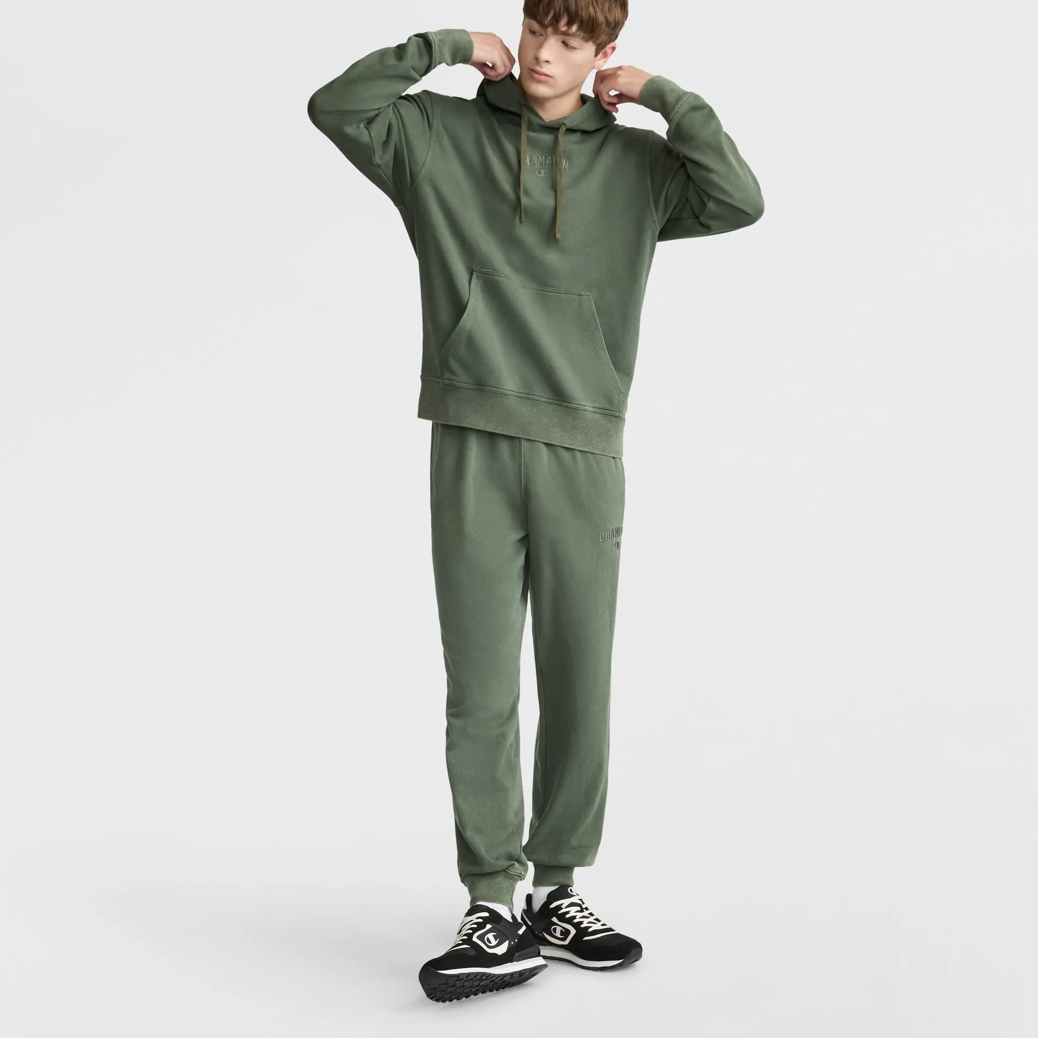 Vintage Wash, Lightweight Hoodie Urban Street Look