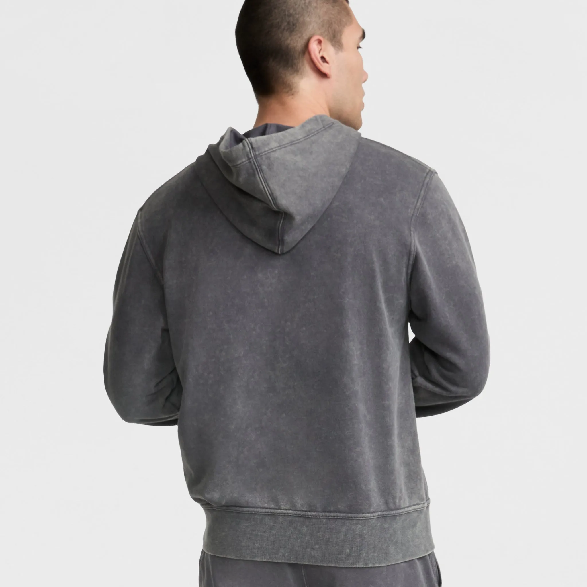 Vintage Wash, Lightweight Hoodie Urban Street Look