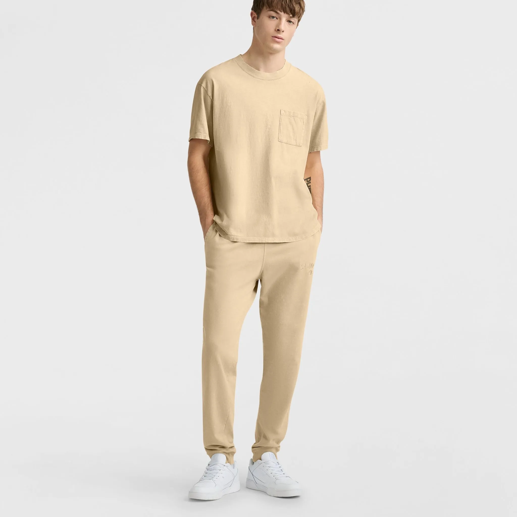 Vintage Wash Pocket T-Shirt Urban Street Style