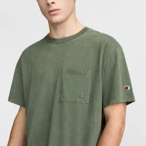 Vintage Wash Pocket T-Shirt Urban Street Style