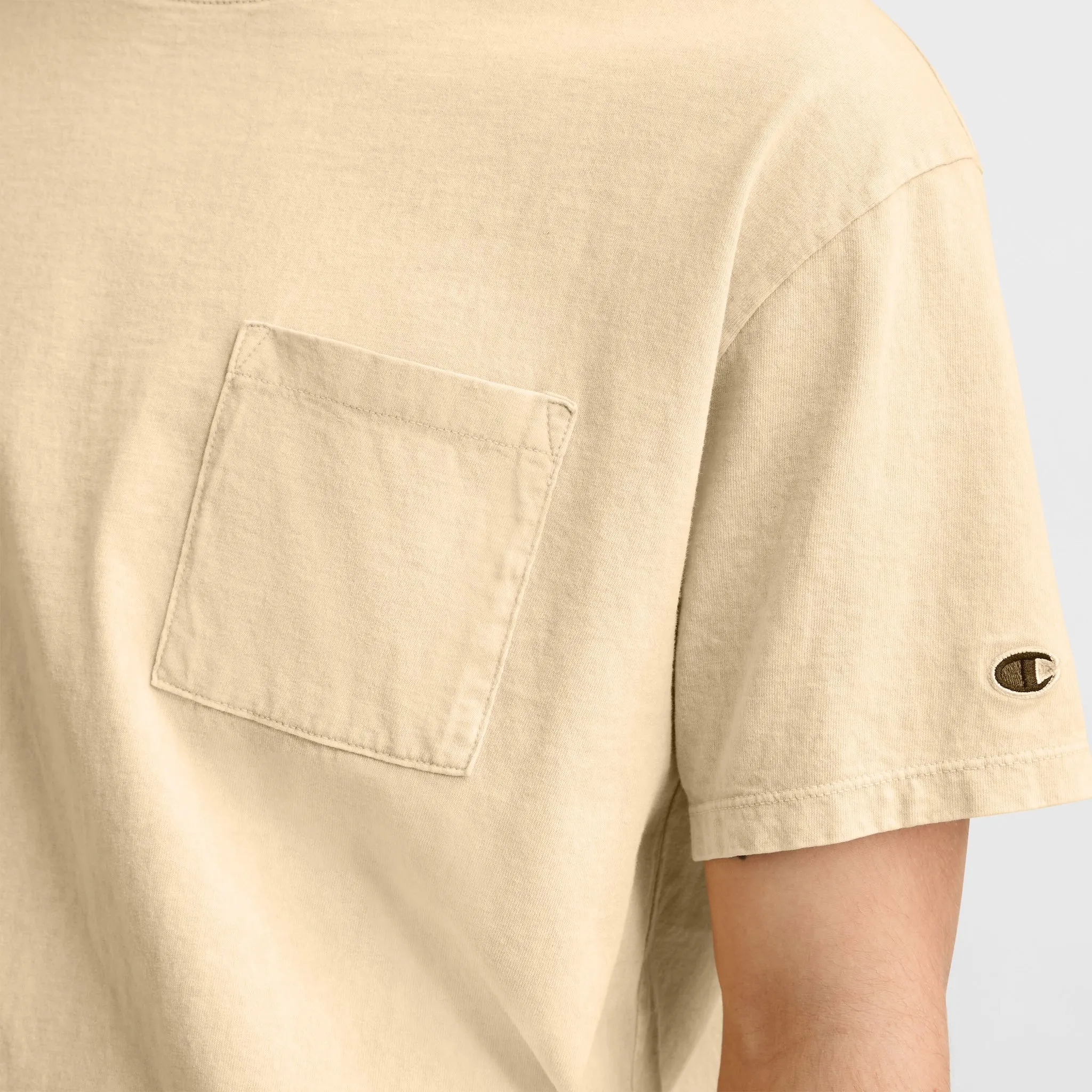 Vintage Wash Pocket T-Shirt Urban Street Style