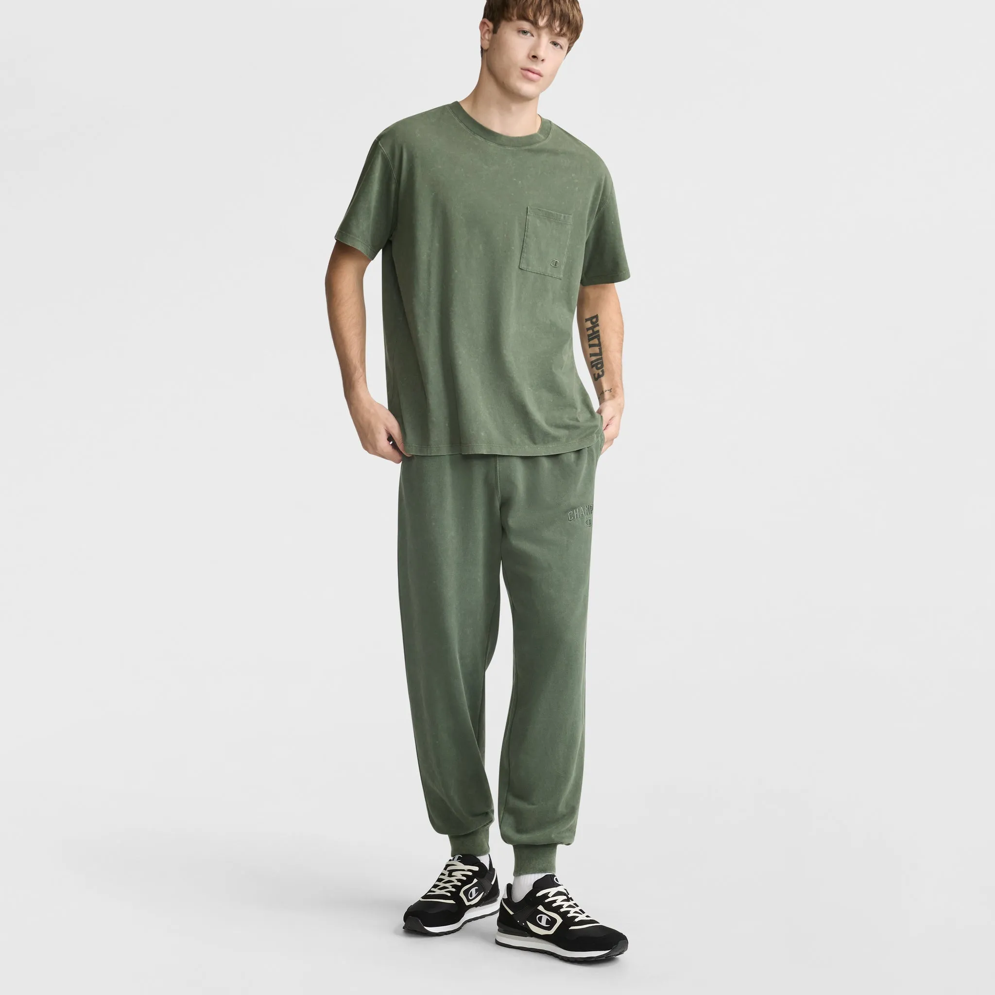 Vintage Wash Pocket T-Shirt Urban Street Style