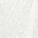 White Sequin Shorts Comfortable Travel Wear
