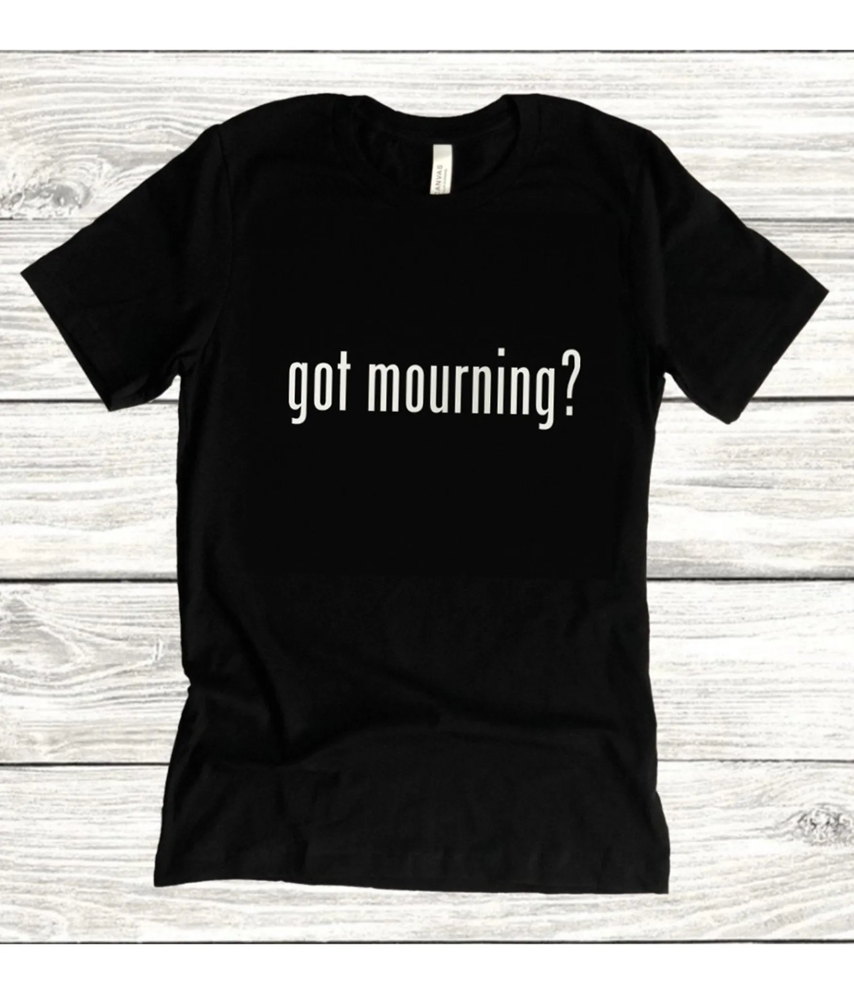 Witchwood Bags 90s Style Got Mourning? Unisex Graphic Tee Easy Date Night